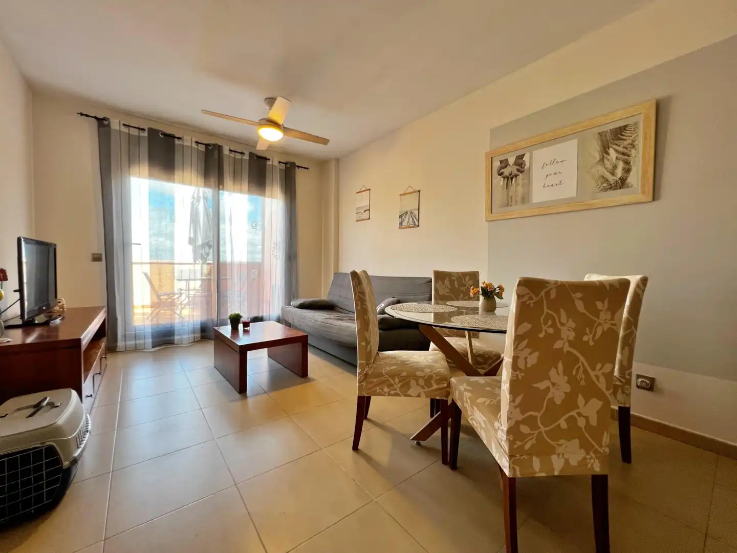 Sala de estar de Casa adosada en venta en Ayamonte con Aire acondicionado, Calefacción y Terraza