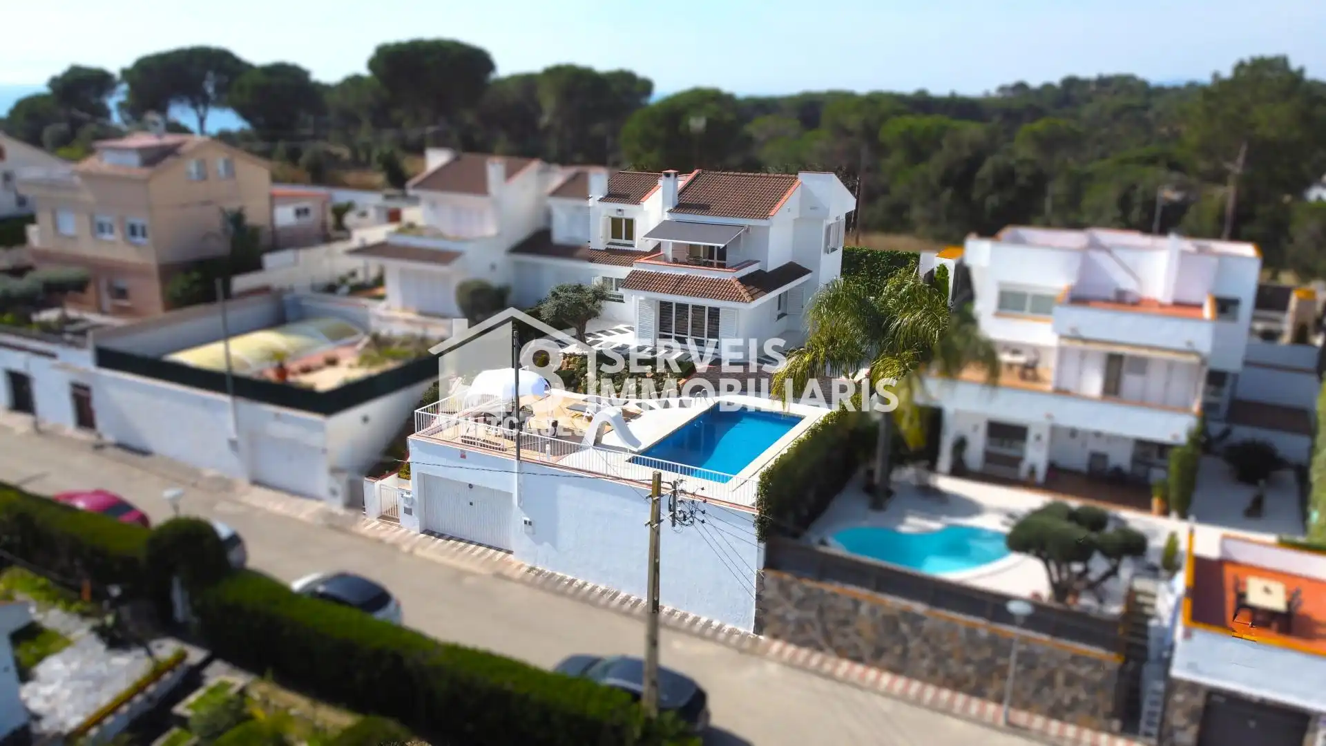 Vista exterior de Casa adosada en venta en Sant Pol de Mar con Calefacción, Jardín privado y Terraza