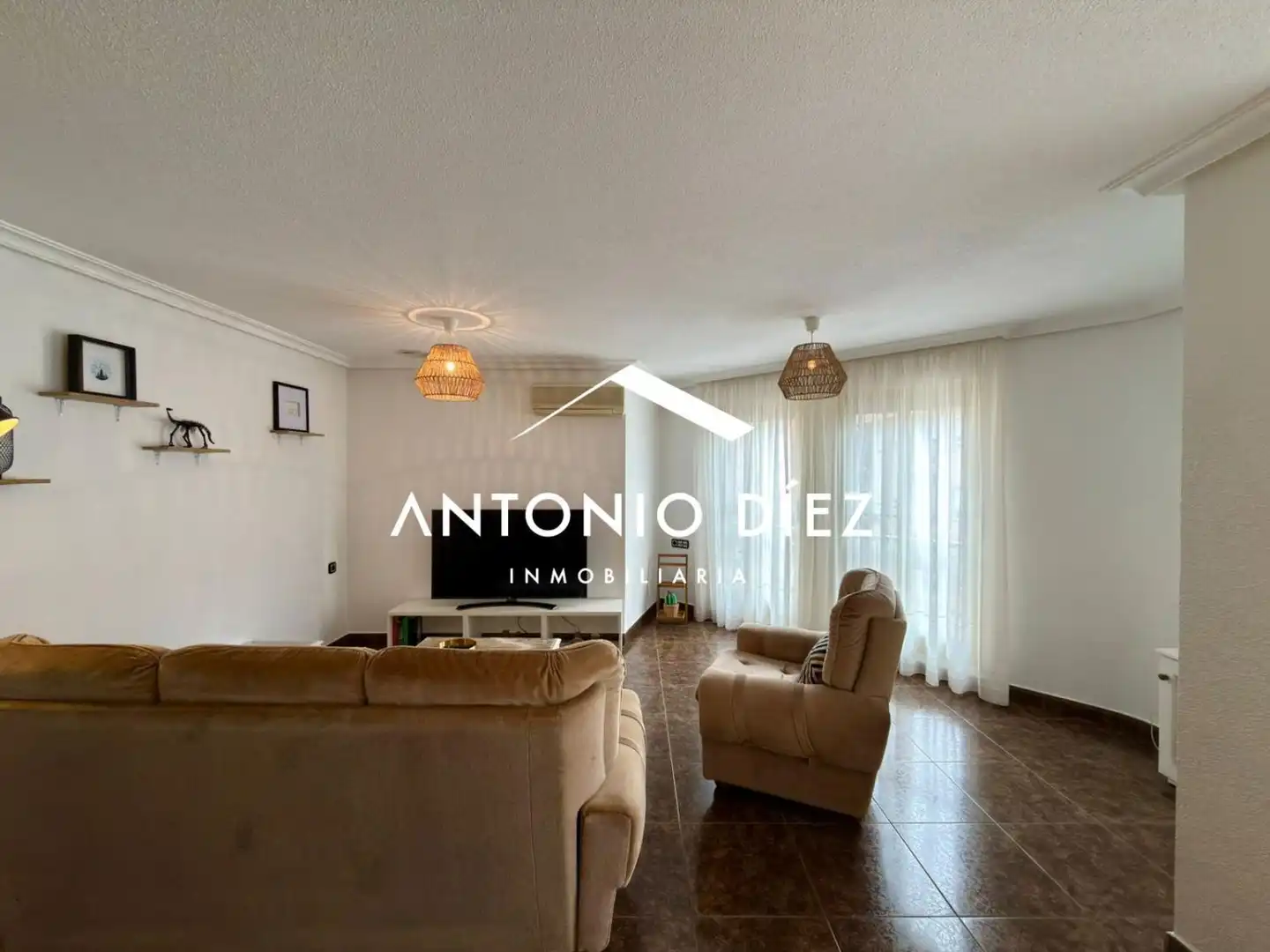 Sala de estar de Piso de alquiler en Elche / Elx