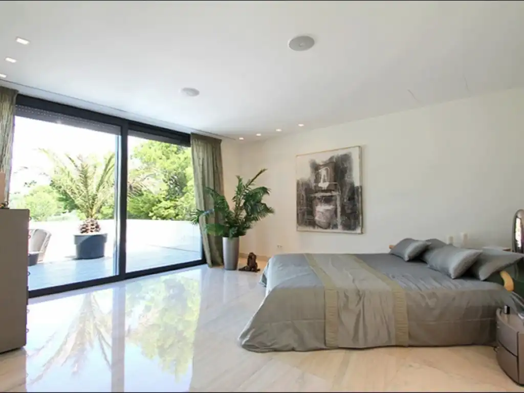 Bedroom of Houses for rent in Calvià  with Air Conditioner, Private garden and Swimming Pool