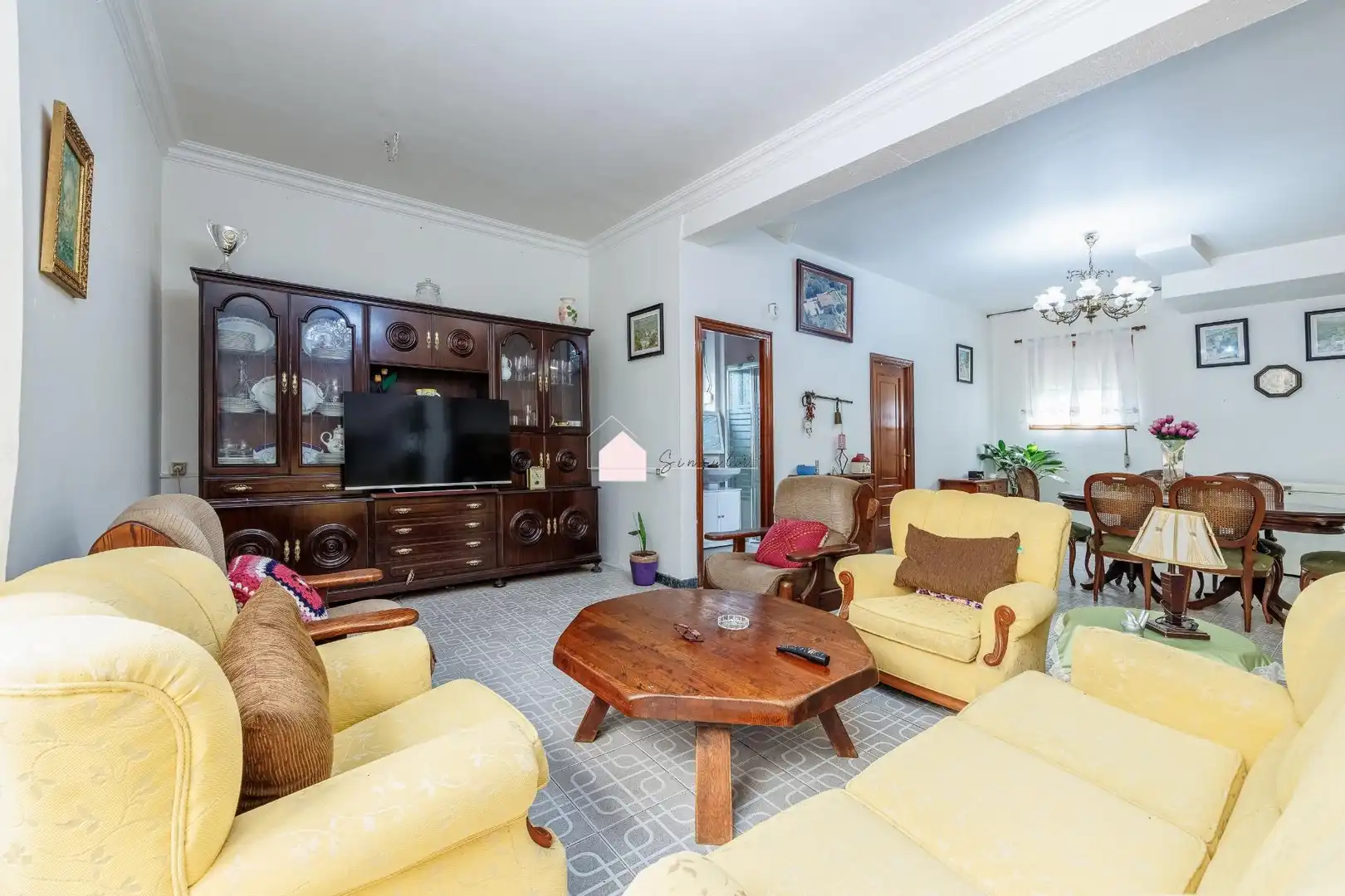 Sala de estar de Casa o chalet en venta en Gondomar con Calefacción, Jardín privado y Trastero