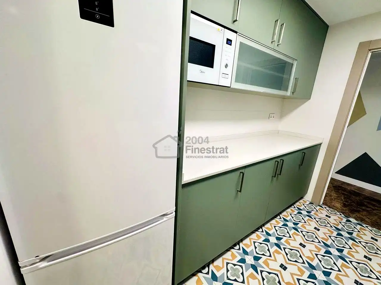 Kitchen of Flat for rent in Benidorm  with Terrace, Furnished and Community pool