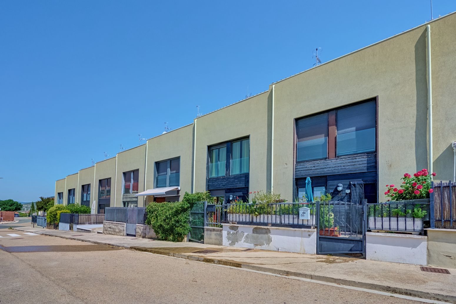 Exterior view of Single-family semi-detached for sale in Yesa  with Heating, Private garden and Storage room