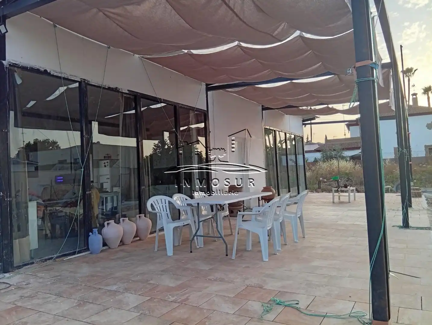 Terraza de Casa o chalet de alquiler en Lucena con Piscina y Amueblado