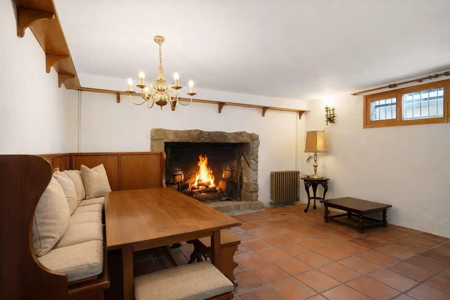 Sala de estar de Casa o chalet en venta en Torrelodones con Calefacción, Jardín privado y Terraza