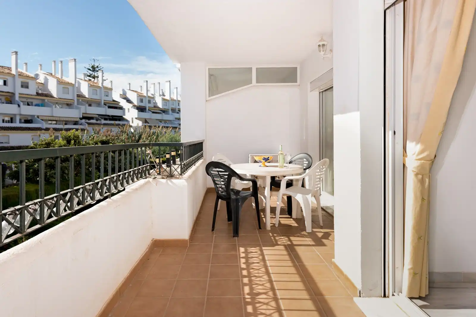 Terraza de Apartamento en venta en Mijas con Aire acondicionado, Terraza y Trastero