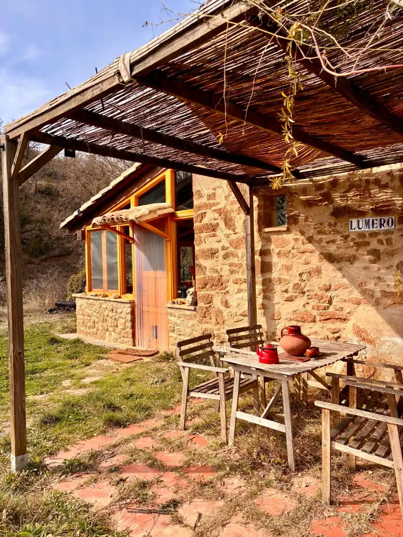 Jardí de Finca rústica en venda en Alquézar amb Jardí privat, Terrassa i Traster