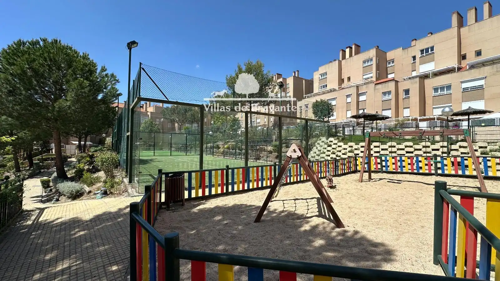 Jardí de Pis de lloguer en San Lorenzo de El Escorial amb Aire condicionat, Calefacció i Parquet