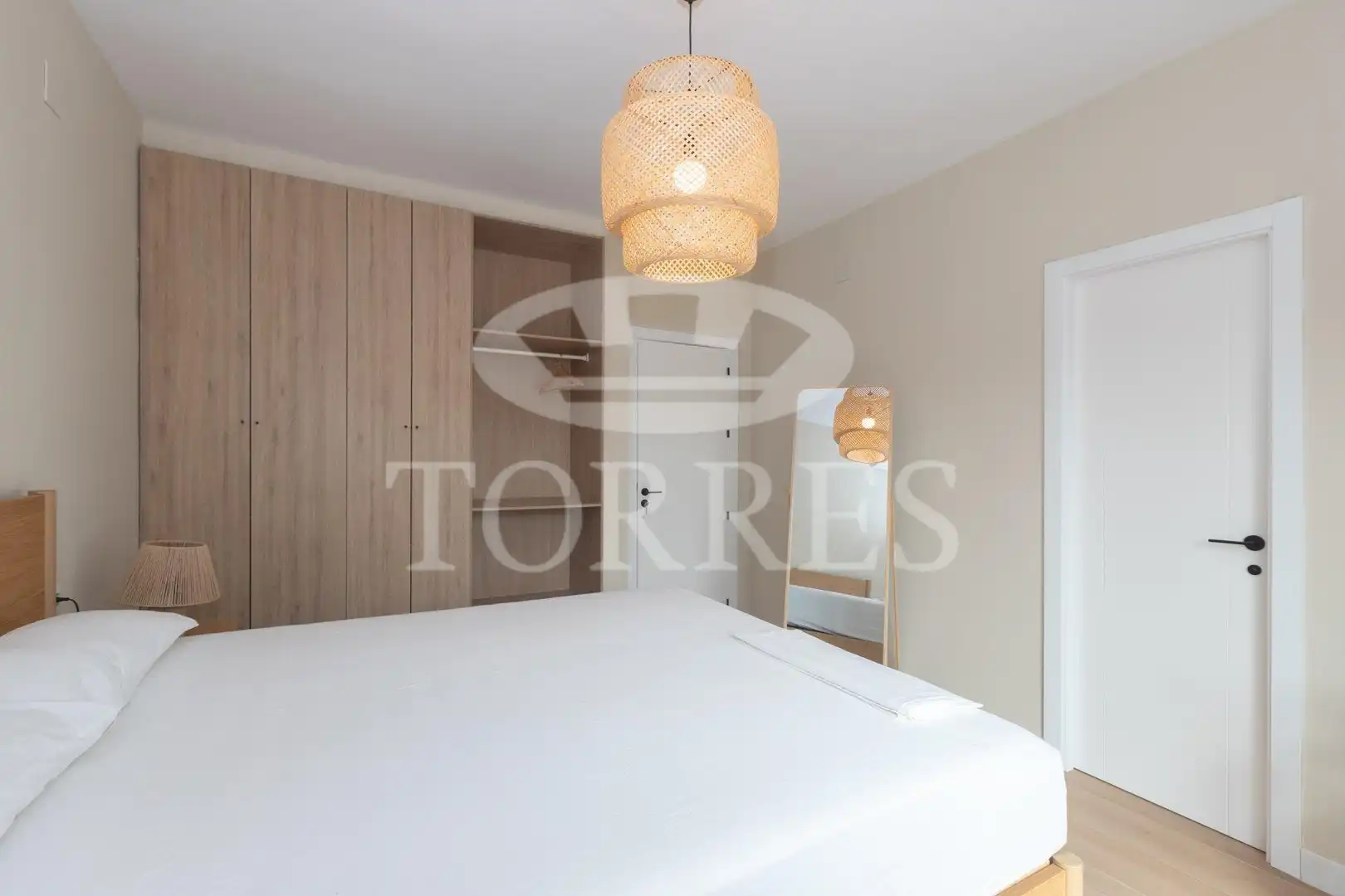Schlafzimmer von Wohnung zur untervermieten in Vélez-Málaga mit Klimaanlage, Privatgarten und Terrasse