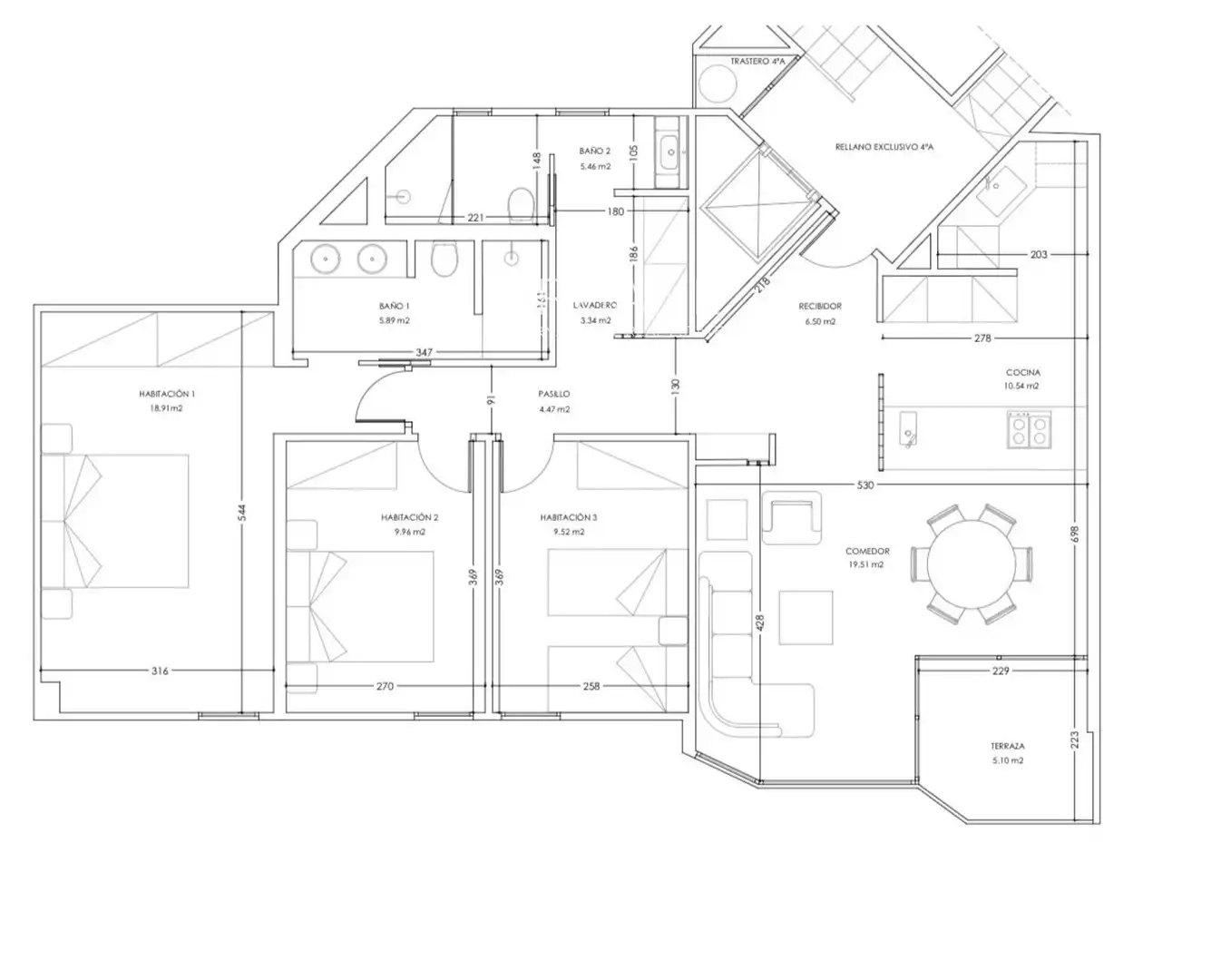 Piso con ascensor en venta en DE VILADOMAT, imagen 39
