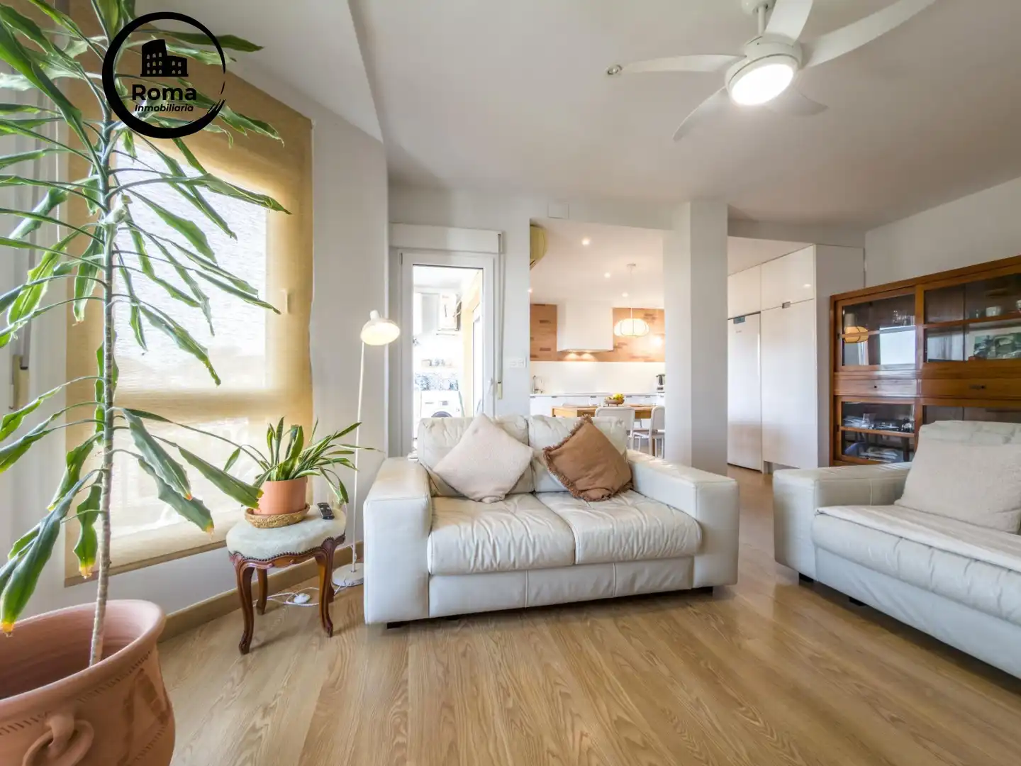 Living room of Flat for sale in Churriana de la Vega  with Air Conditioner, Heating and Terrace