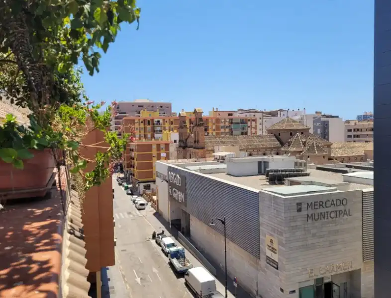 Außenansicht von Dachboden zum Verkauf in Málaga mit Klimaanlage, Heizung und Terrasse