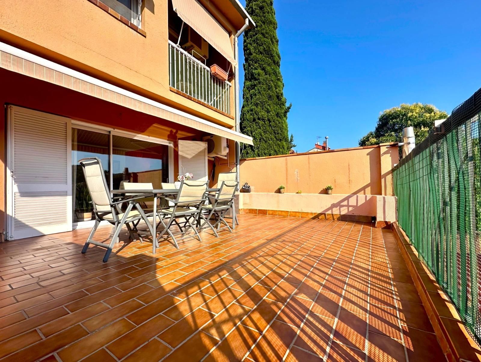 Terrassa de Casa adosada en venda en Bigues i Riells del Fai amb Aire condicionat, Calefacció i Jardí privat