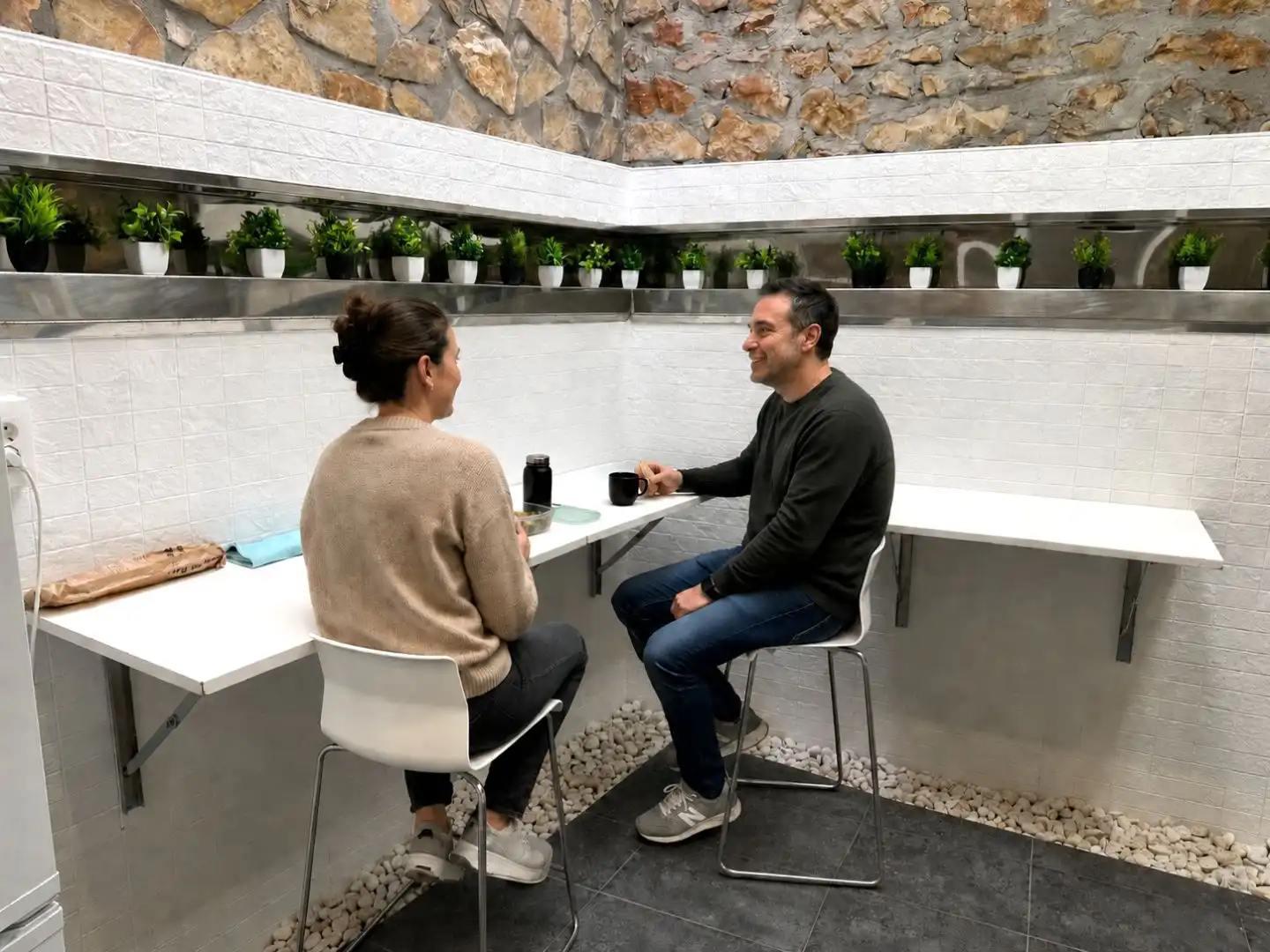Jardín de Oficina de alquiler en Dénia con Aire acondicionado, Calefacción y Amueblado