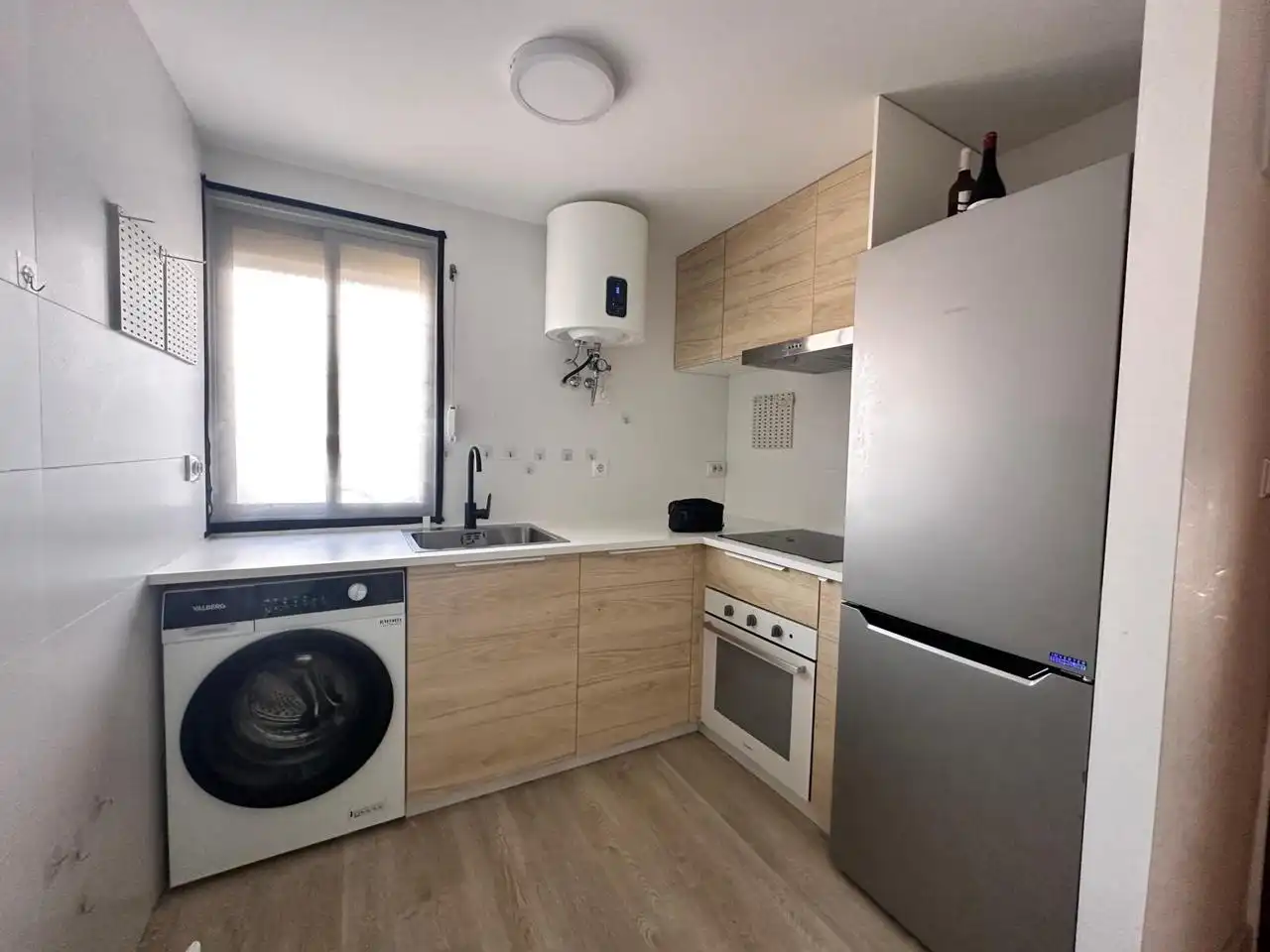 Kitchen of Flat for rent in Madrid  with Terrace and Furnished
