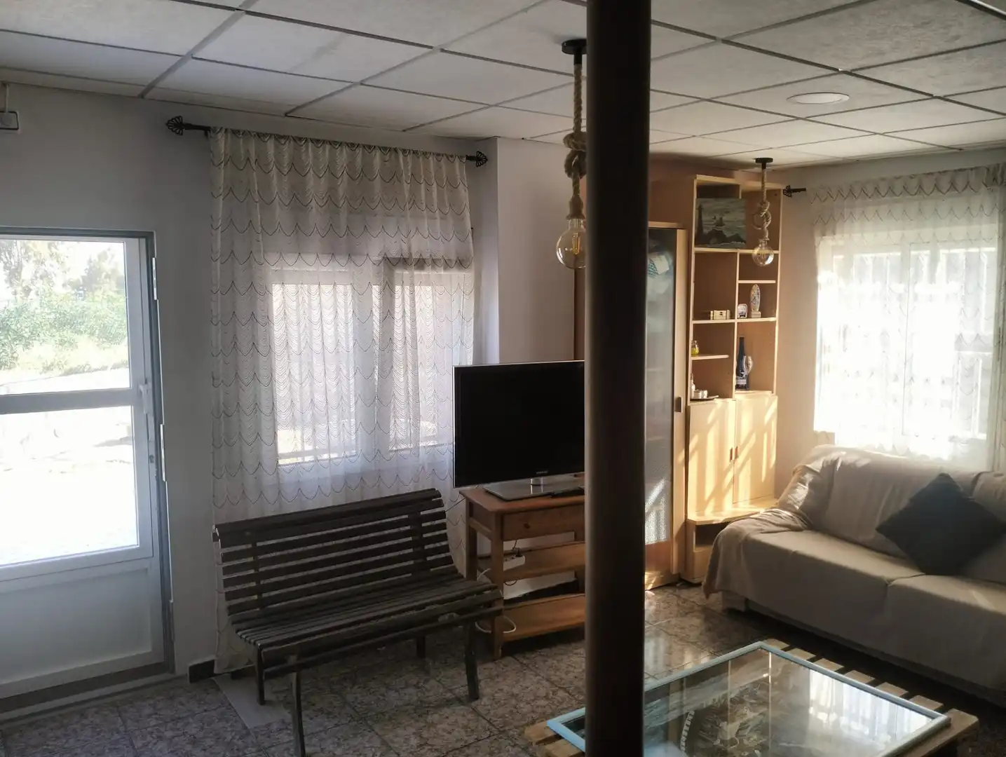 Sala d'estar de Casa o xalet en venda en Murcia amb Calefacció, Jardí privat i Terrassa