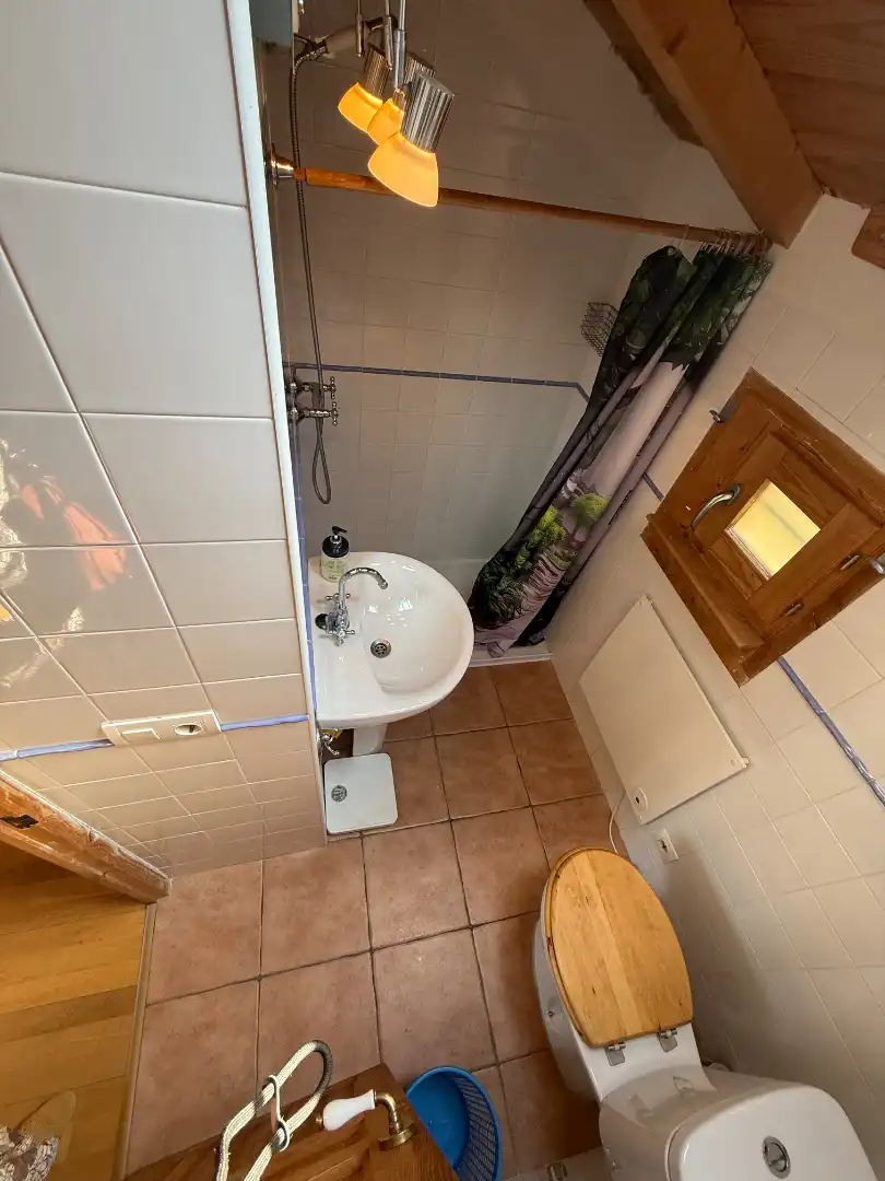 Baño de Casa o chalet en venta en Bembibre con Jardín privado y Amueblado
