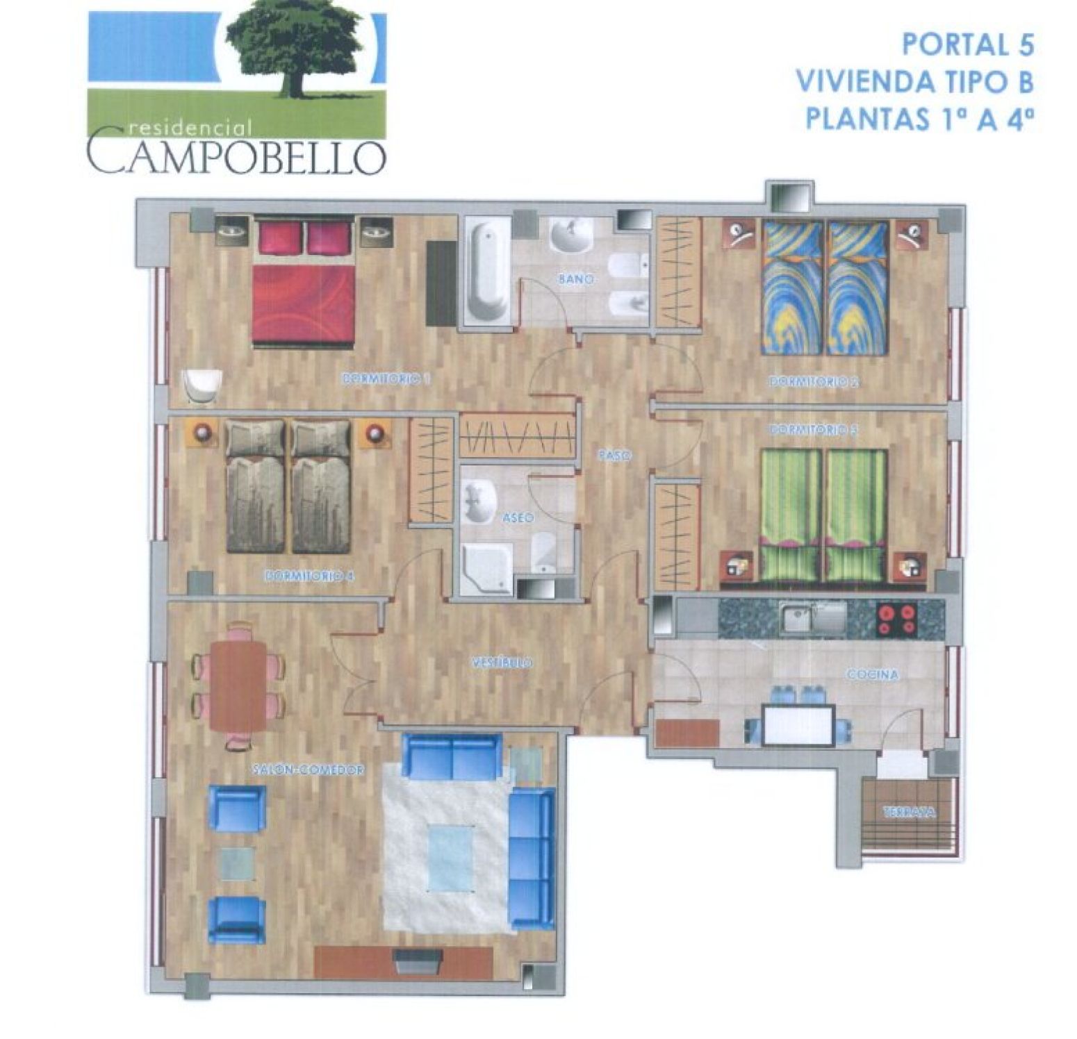 Flat for sale in  Logroño  with Air Conditioner, Heating and Parquet flooring