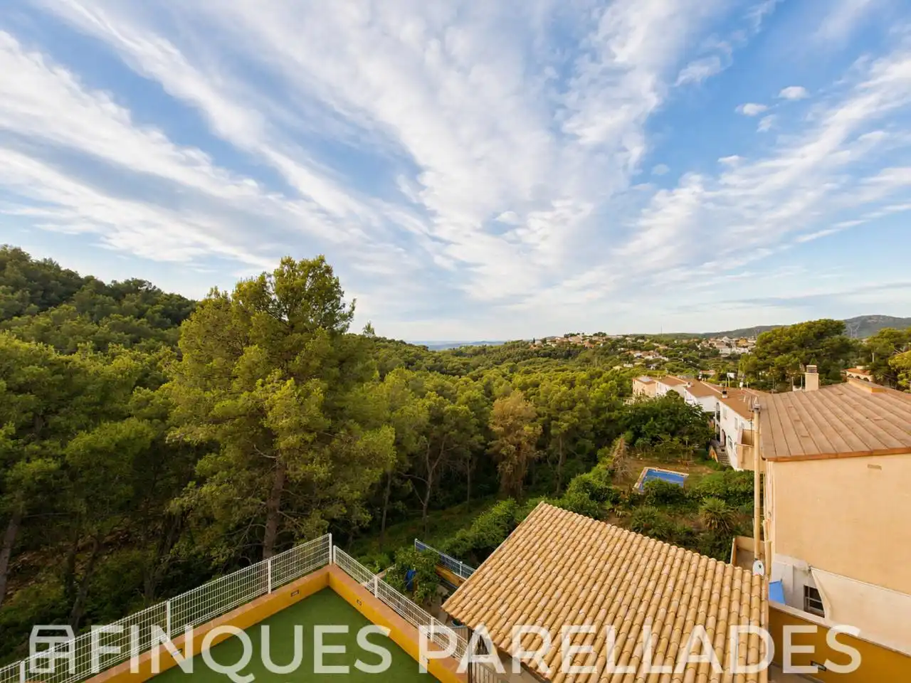 Exterior view of Houses for sale in Canyelles  with Air Conditioner, Heating and Private garden