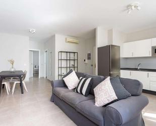 Living room of Apartment to share in  Santa Cruz de Tenerife Capital  with Air Conditioner and Terrace