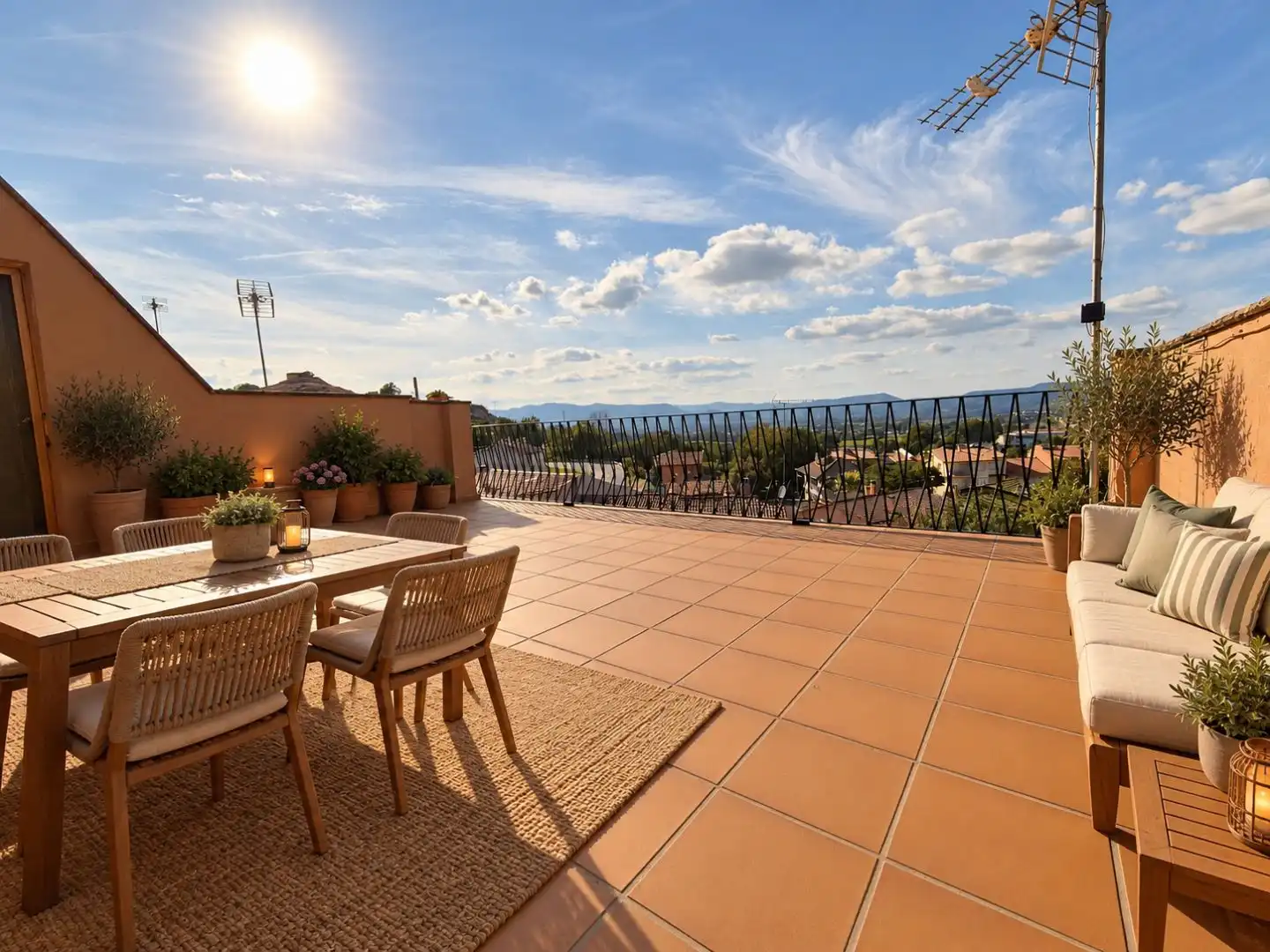 Terraza de Casa o chalet en venta en Santa Eugènia de Berga con Terraza y Balcón