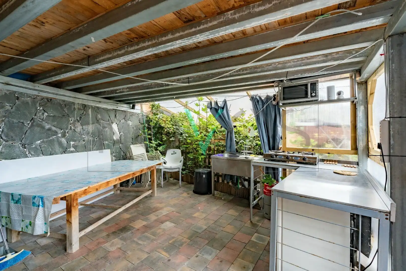 Terrassa de Finca rústica en venda en Guía de Isora amb Aire condicionat, Jardí privat i Terrassa