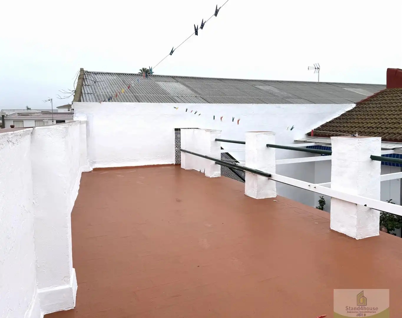 Terraza de Casa adosada en venta en La Palma del Condado con Aire acondicionado y Trastero