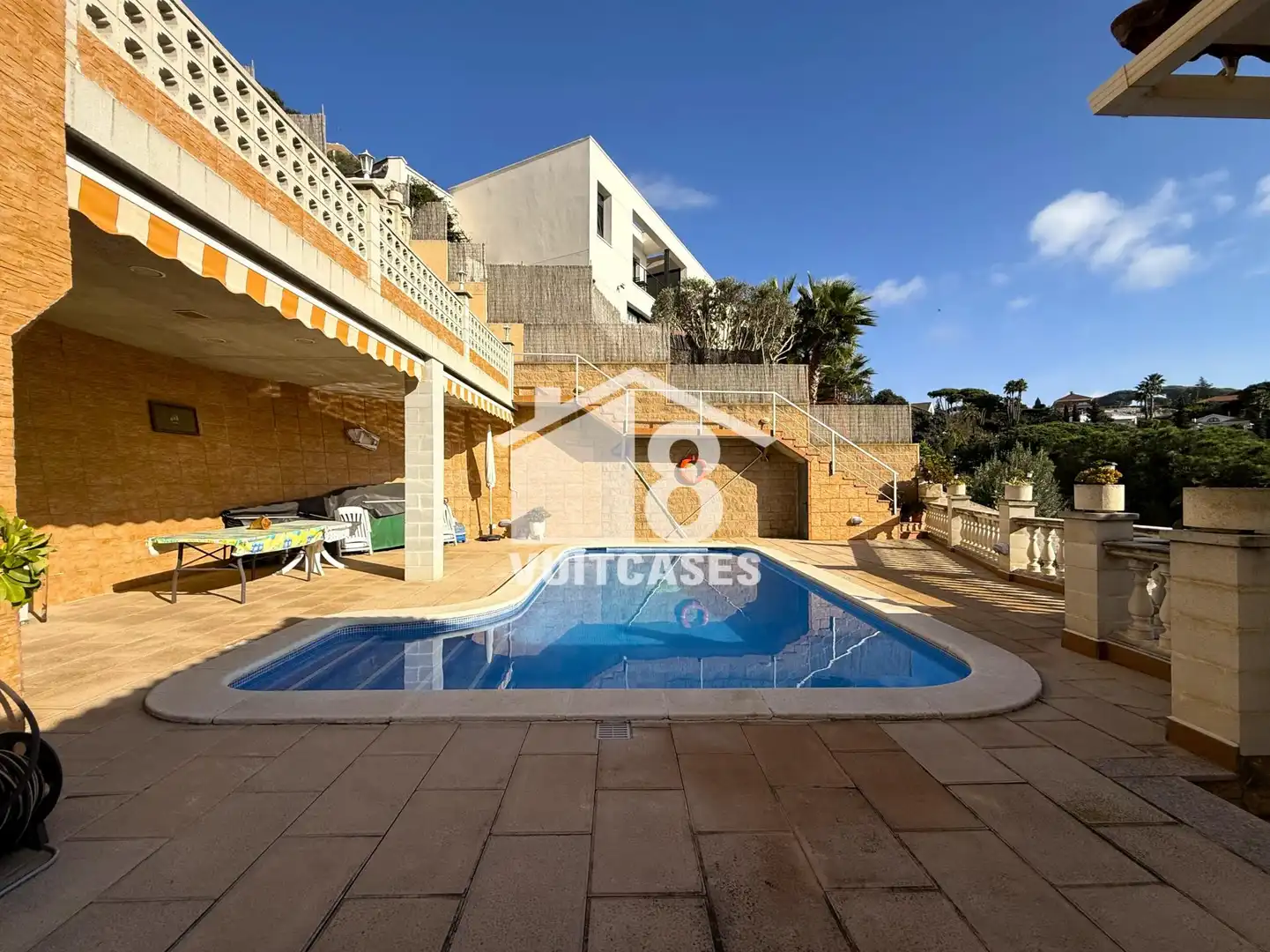 Vista exterior de Casa o xalet en venda en Arenys de Munt amb Calefacció, Terrassa i Traster