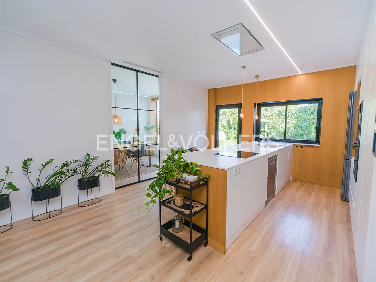Cocina de Casa o chalet en venta en Elche / Elx con Aire acondicionado, Calefacción y Jardín privado