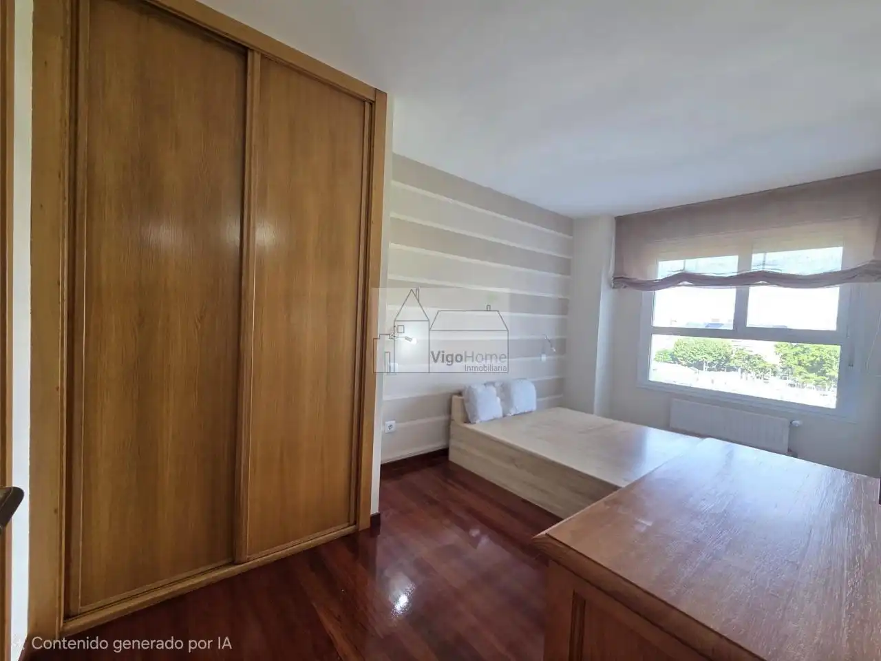 Bedroom of Flat for sale in Vigo   with Heating, Parquet flooring and Storage room