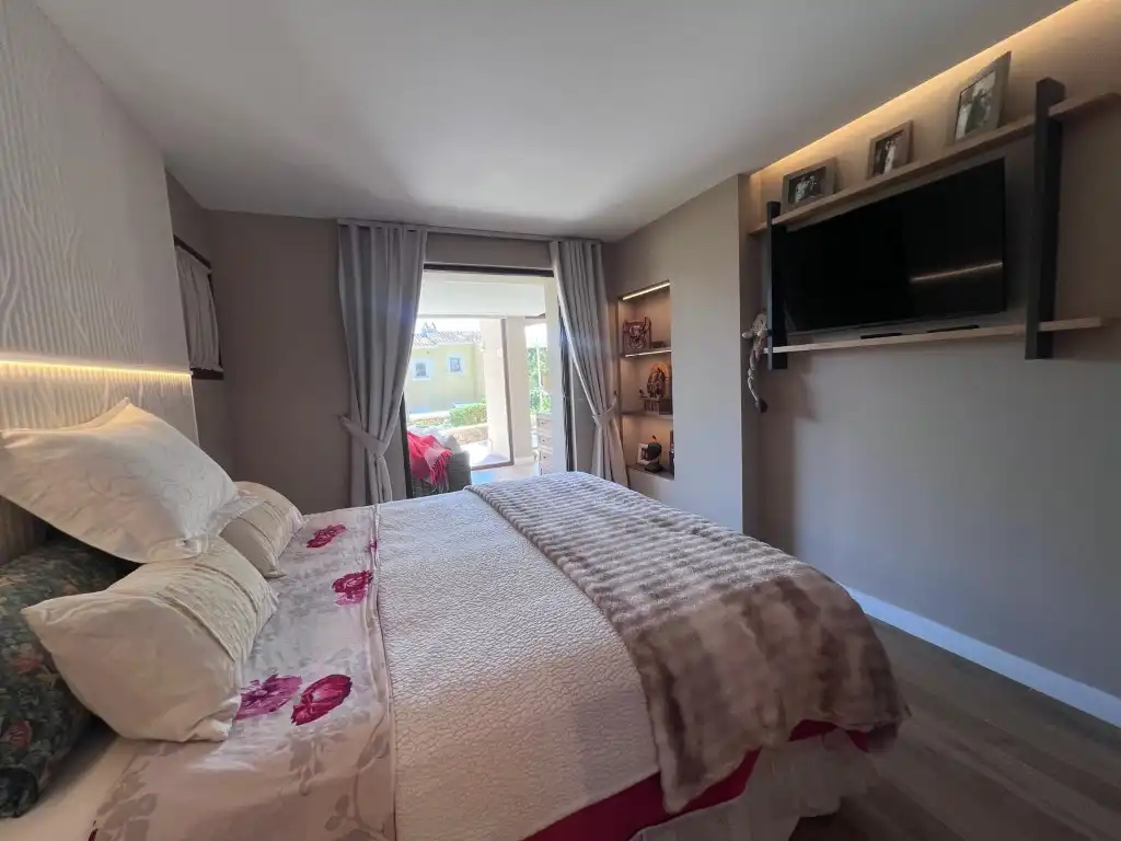 Dormitori de Apartament de lloguer en Calvià amb Aire condicionat, Jardí privat i Terrassa
