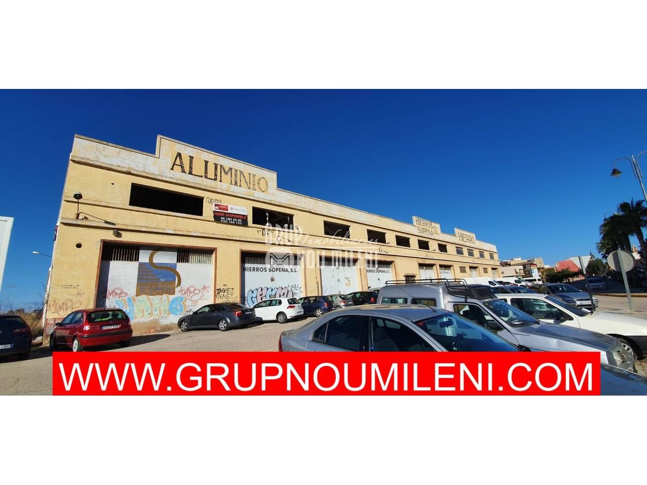 Exterior view of Industrial buildings for rent in Rafelbuñol / Rafelbunyol