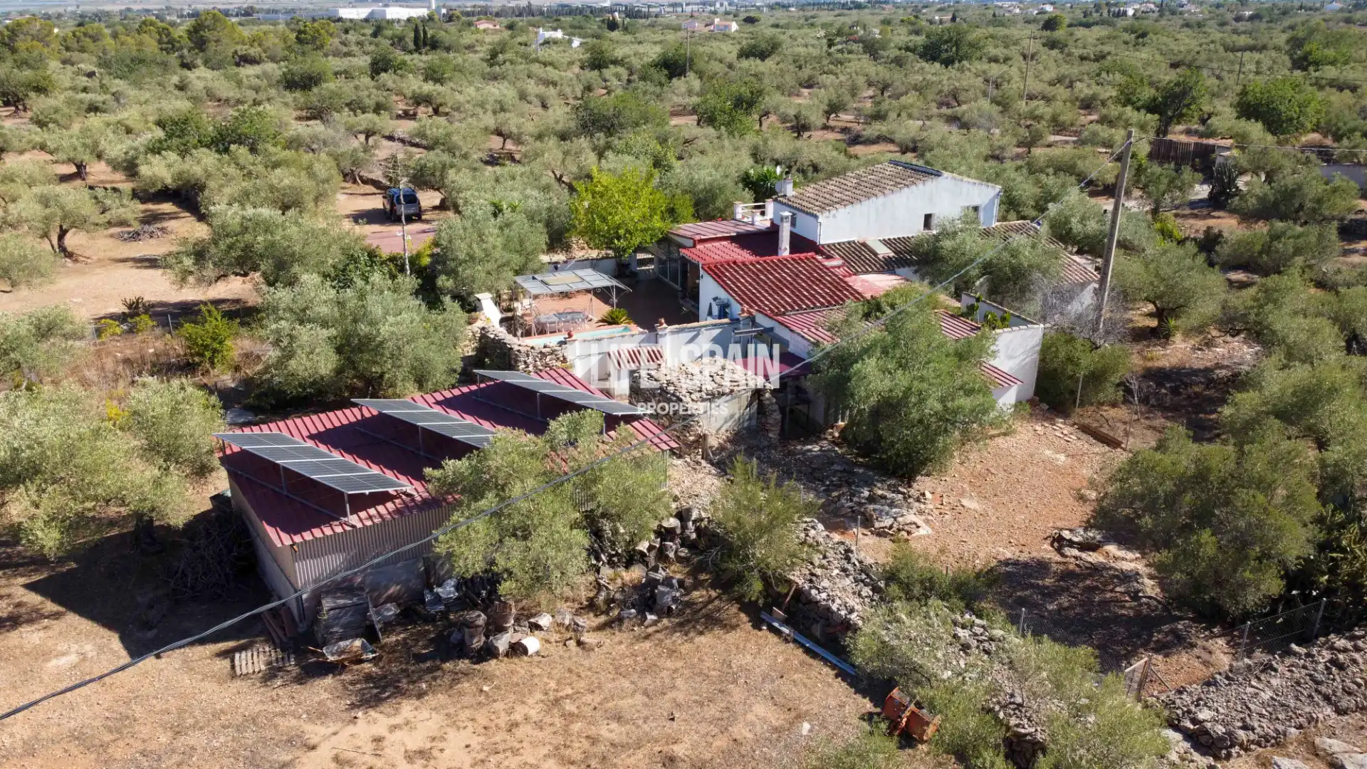 Country house with pool for sale in Camarles, imagen 112