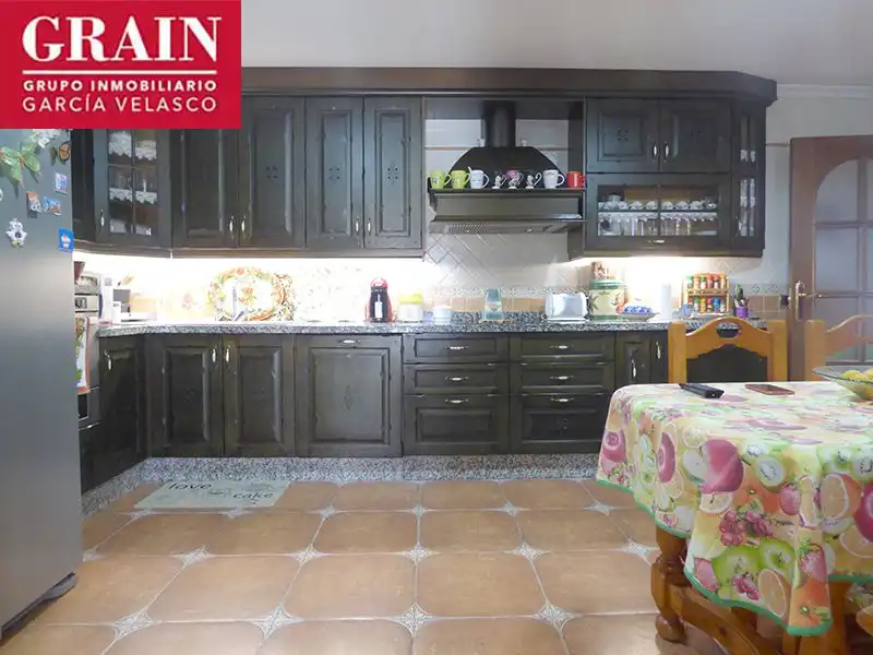 Cocina de Casa o chalet en venta en Albacete con Aire acondicionado, Calefacción y Jardín privado