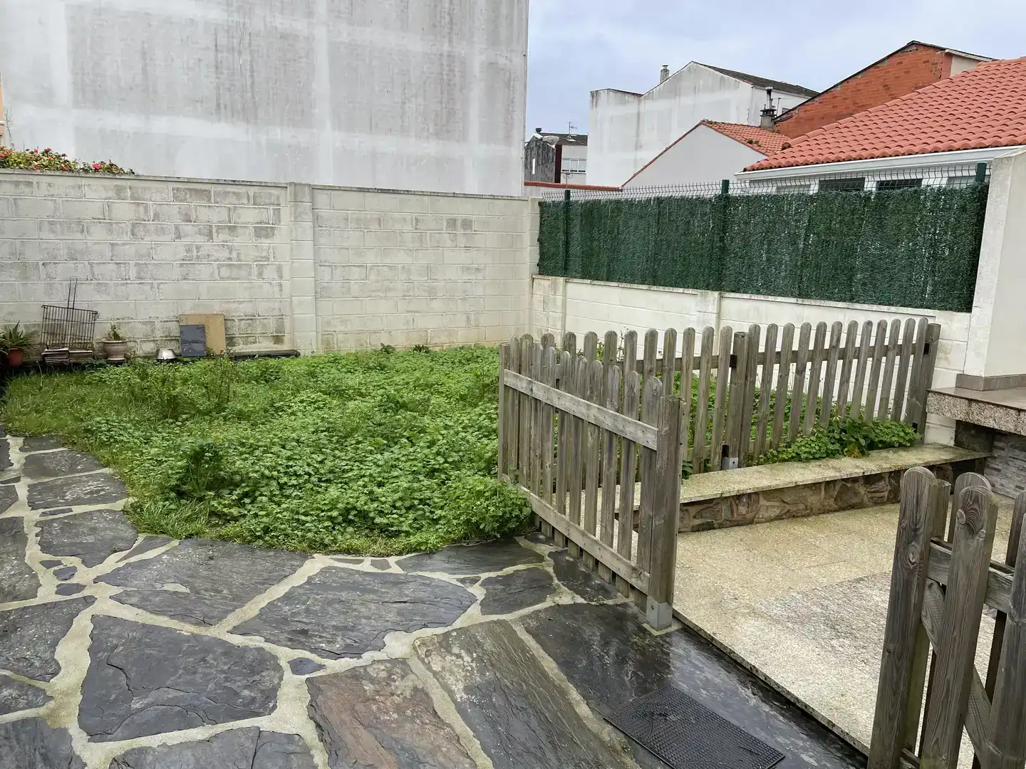 Jardí de Casa adosada en venda en Mugardos