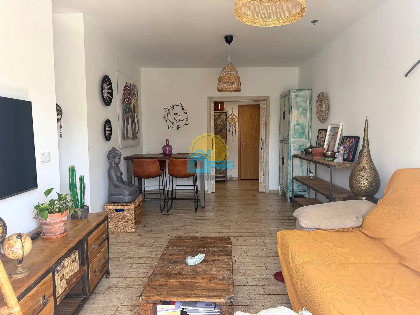 Wohnzimmer von Wohnung zum Verkauf in Punta Umbría mit Klimaanlage, Terrasse und Abstellraum