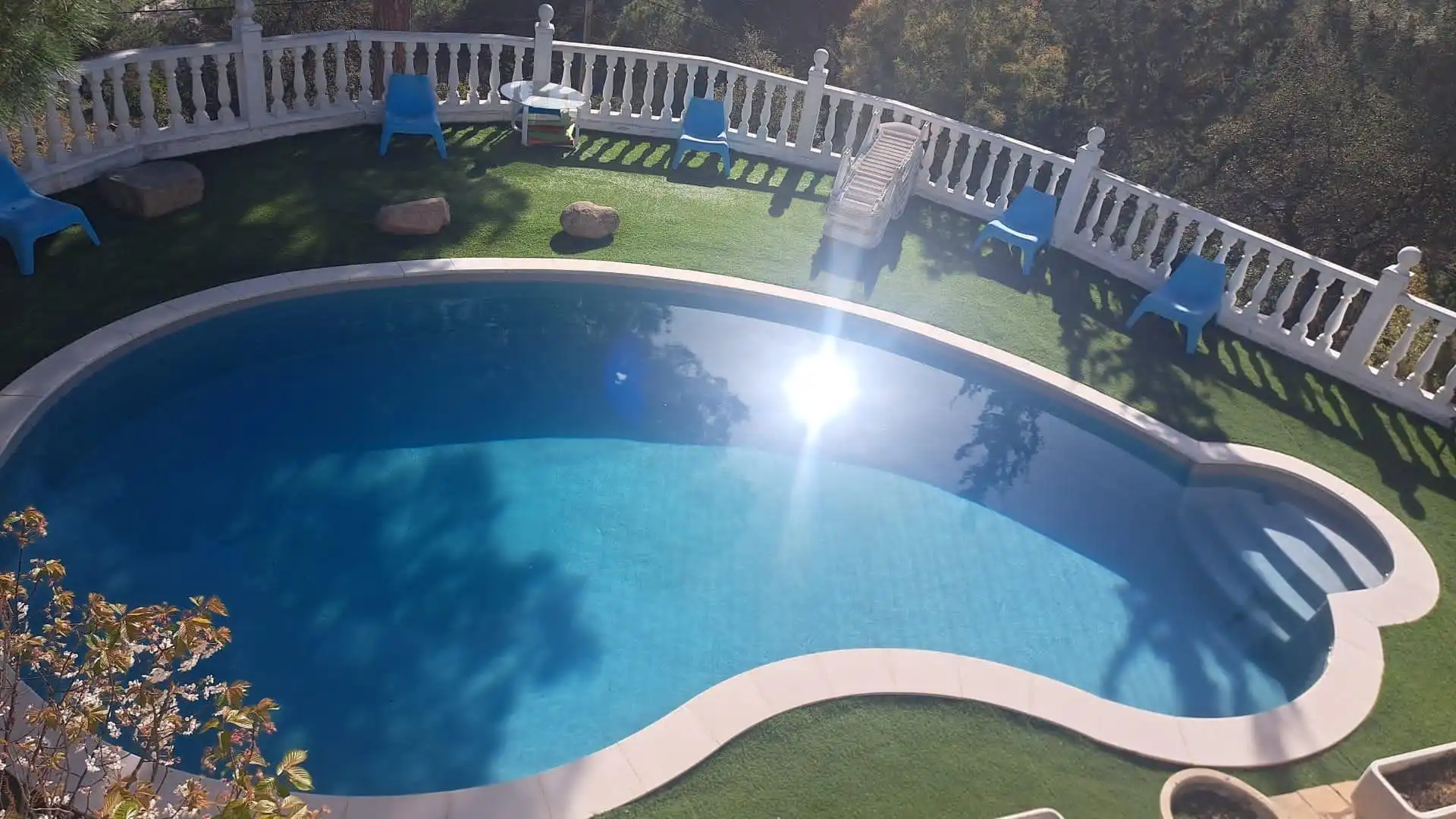 Piscina de Casa o xalet en venda en Lloret de Mar amb Jardí privat, Terrassa i Traster