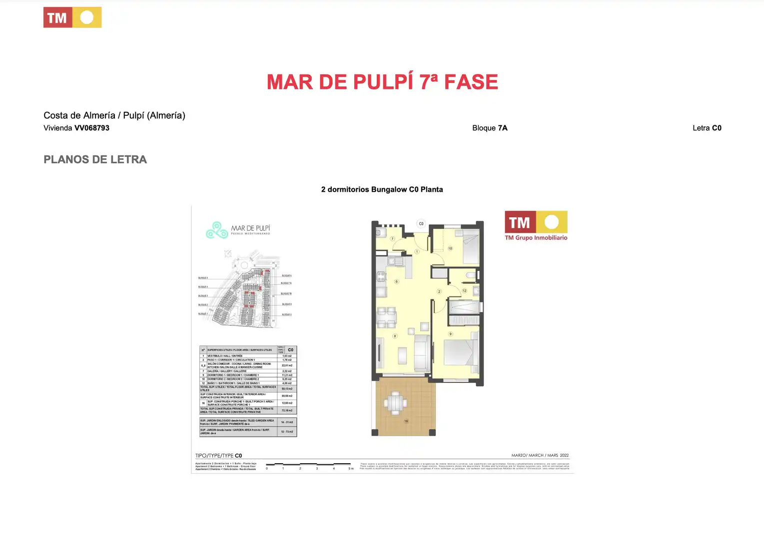 Planta baja en venta en Pulpí con Jardín privado, Terraza y Piscina comunitaria