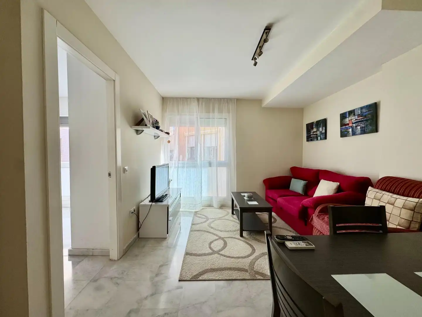 Sala d'estar de Pis en venda en Málaga amb Aire condicionat