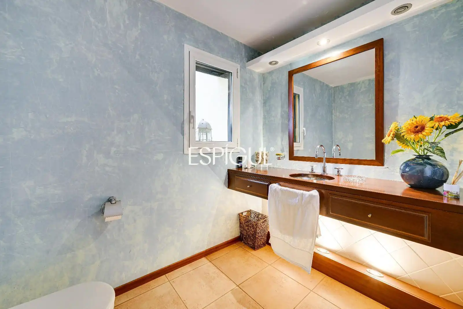 Baño de Casa o chalet en venta en Mont-ras con Aire acondicionado, Calefacción y Parquet