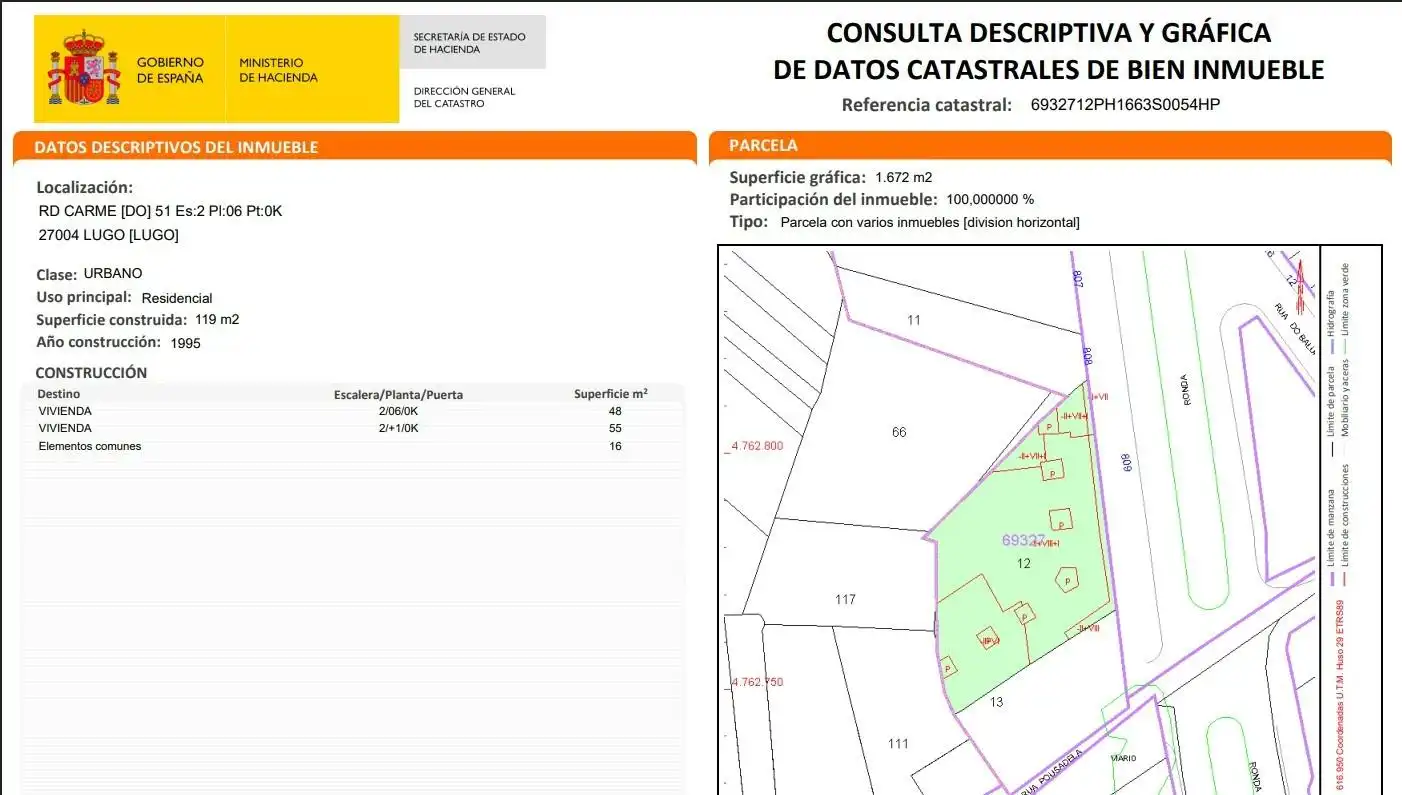 Dúplex en venta en Lugo