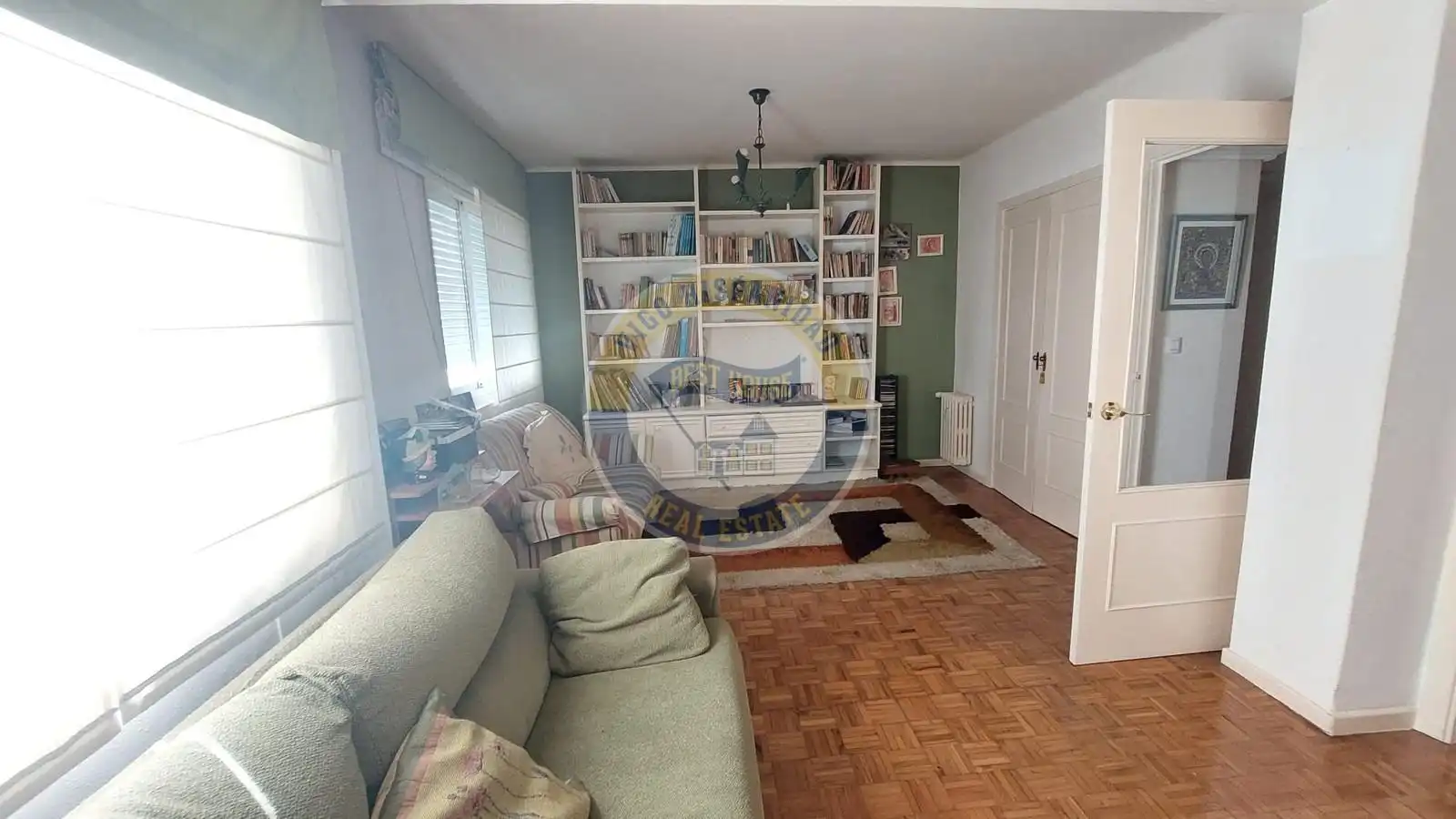 Living room of Flat for sale in Vigo   with Heating, Terrace and Storage room
