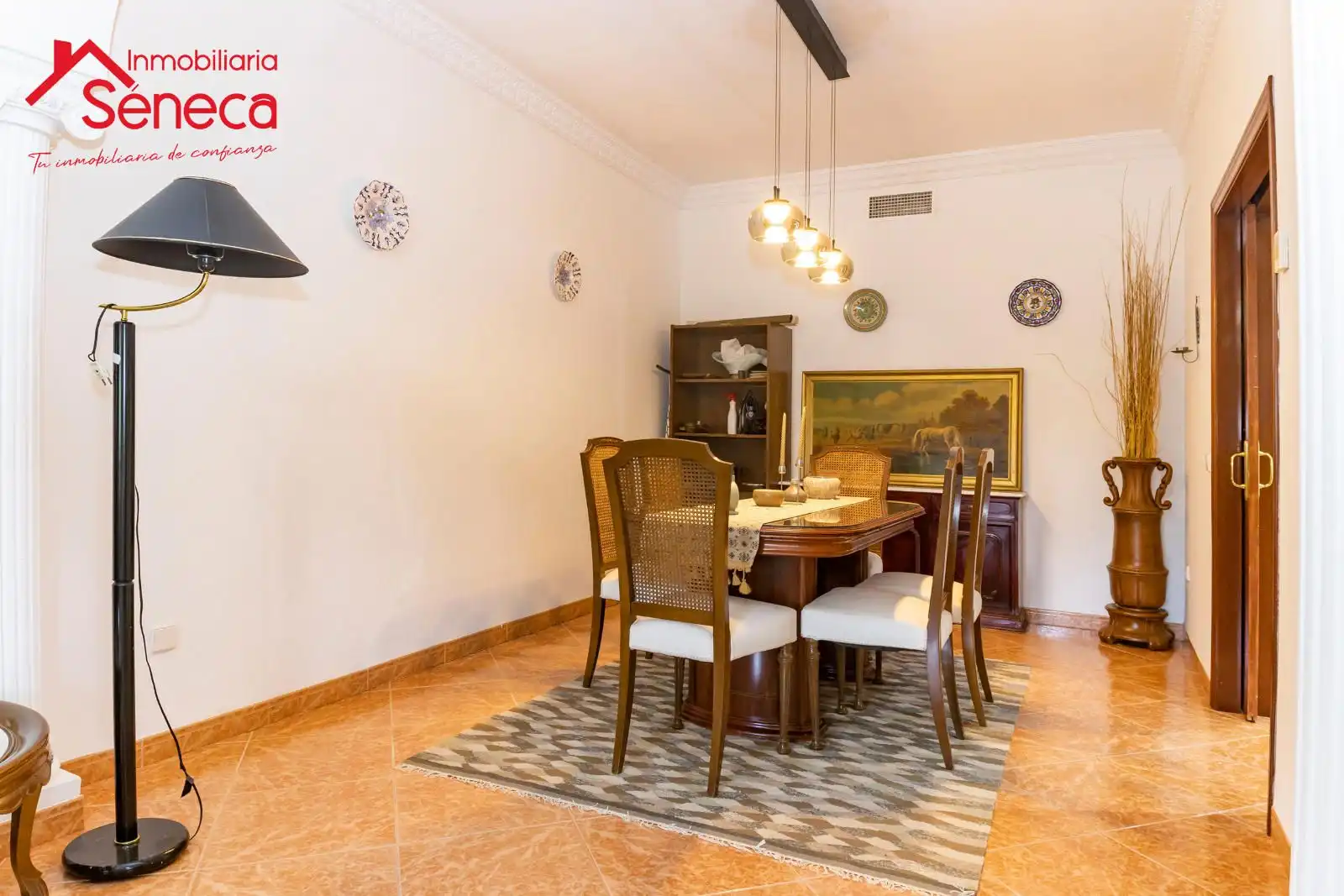 Dining room of Houses for sale in La Carlota  with Air Conditioner, Heating and Private garden