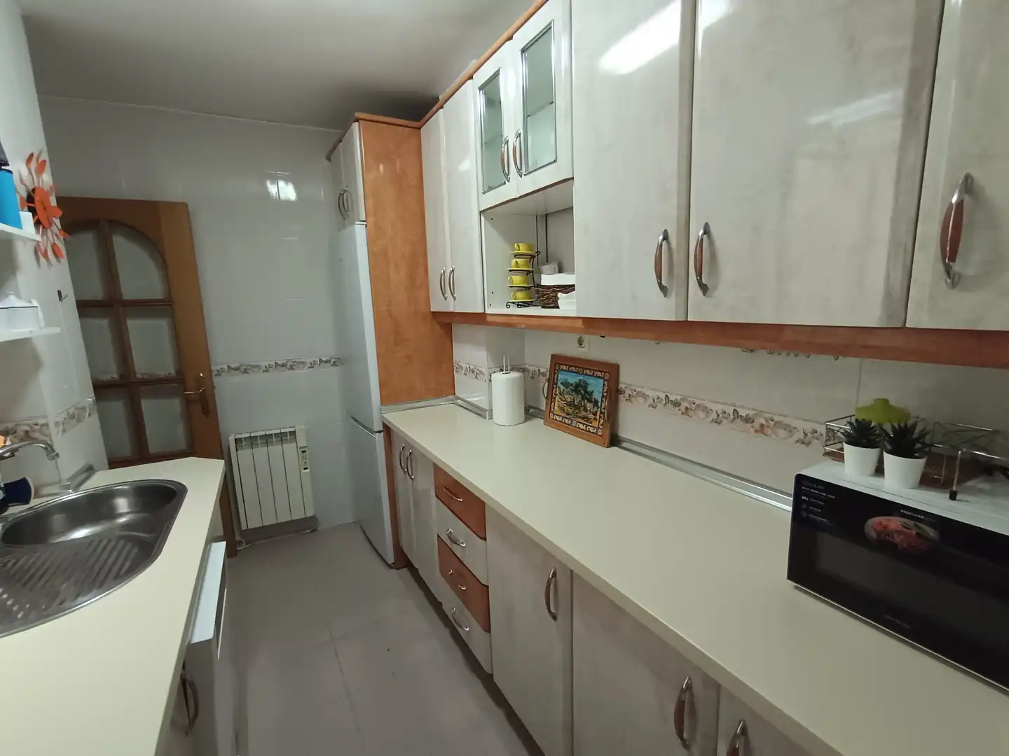 Küche von Wohnung zum Verkauf in Jaén mit Klimaanlage, Heizung und Möbliert