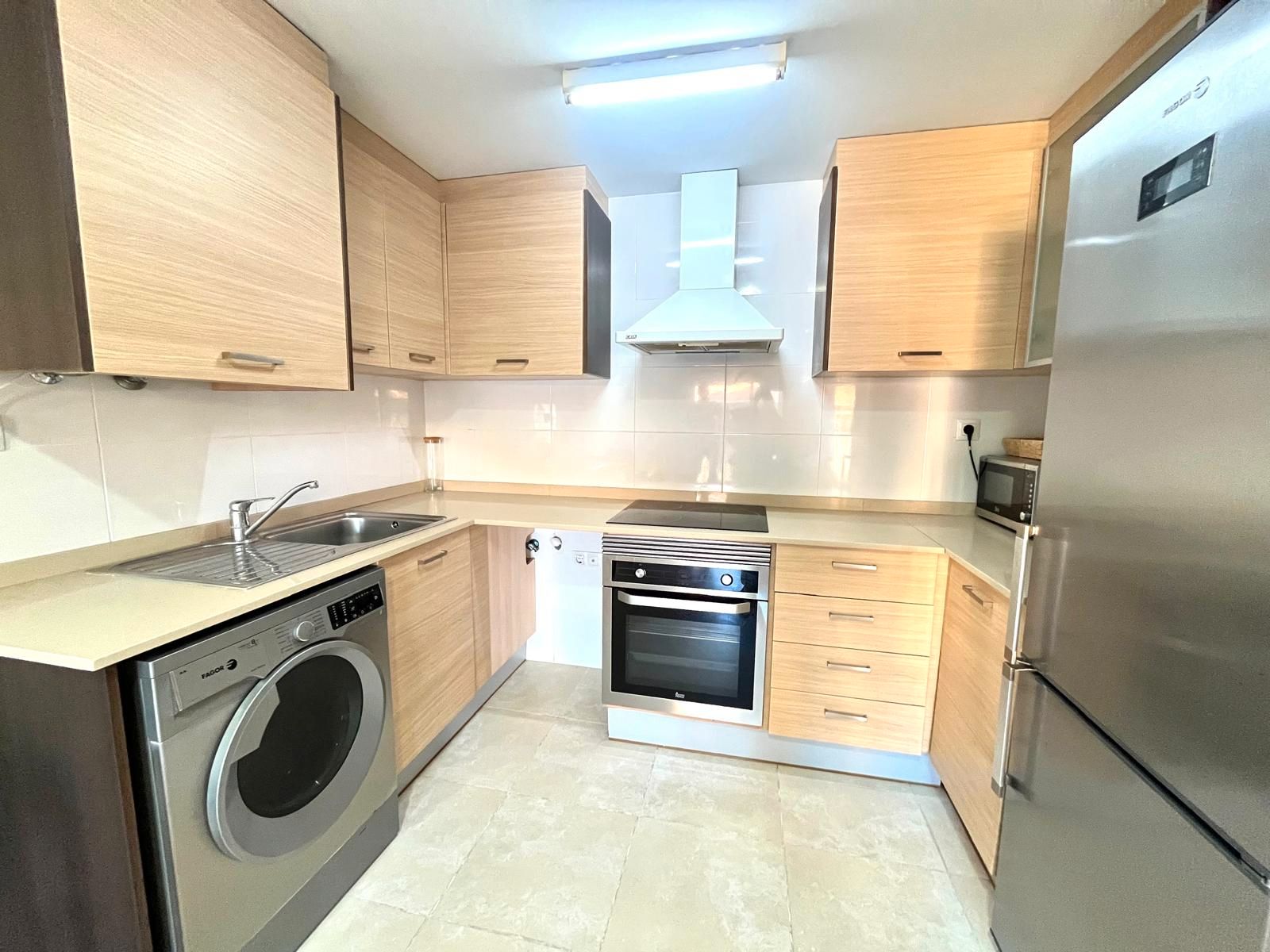 Kitchen of Flat for sale in  Valencia Capital  with Air Conditioner