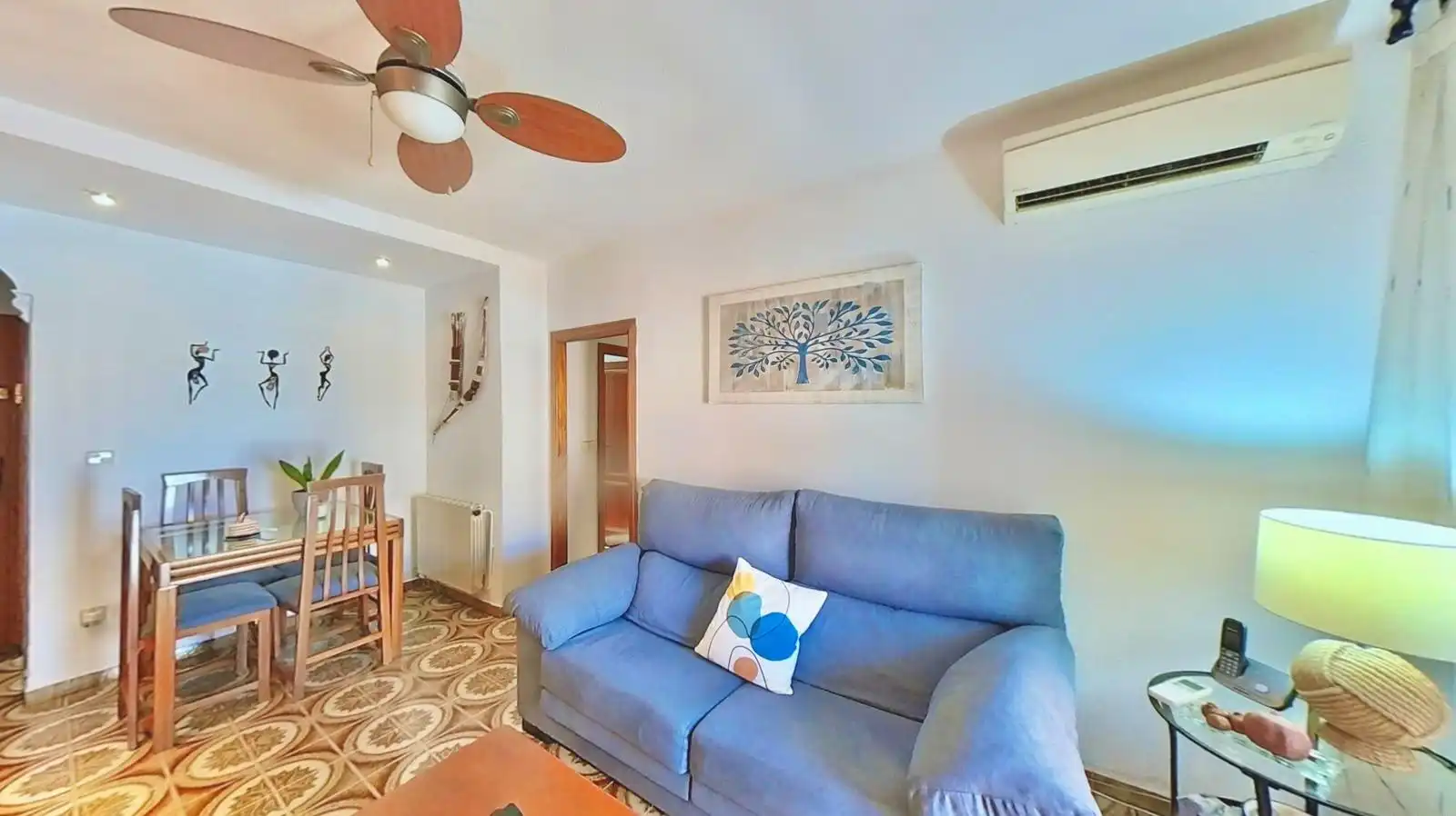 Sala de estar de Apartamento en venta en Alcorcón con Aire acondicionado, Calefacción y Terraza