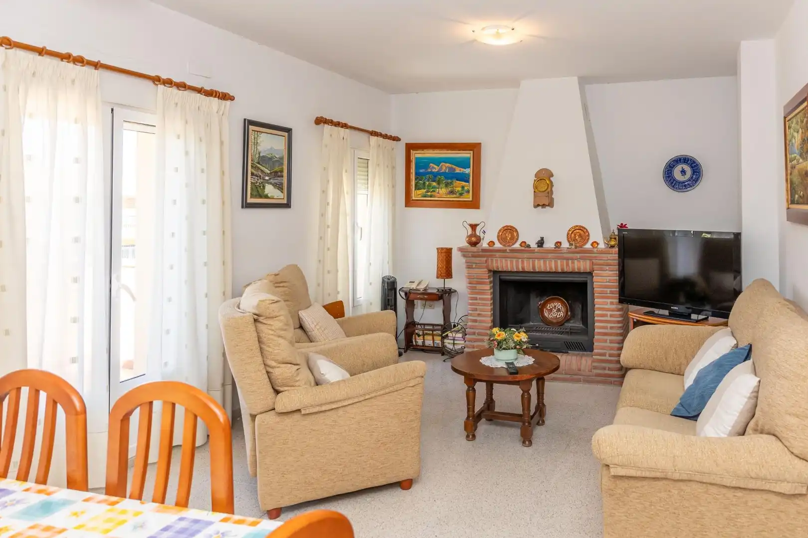 Living room of Houses for sale in Purullena  with Terrace