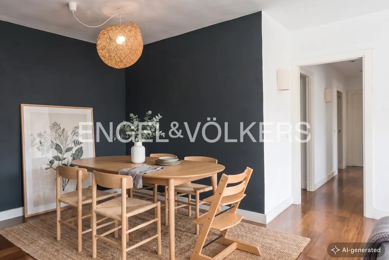 Dining room of Flat for sale in Madrid  with Air Conditioner, Heating and Parquet flooring