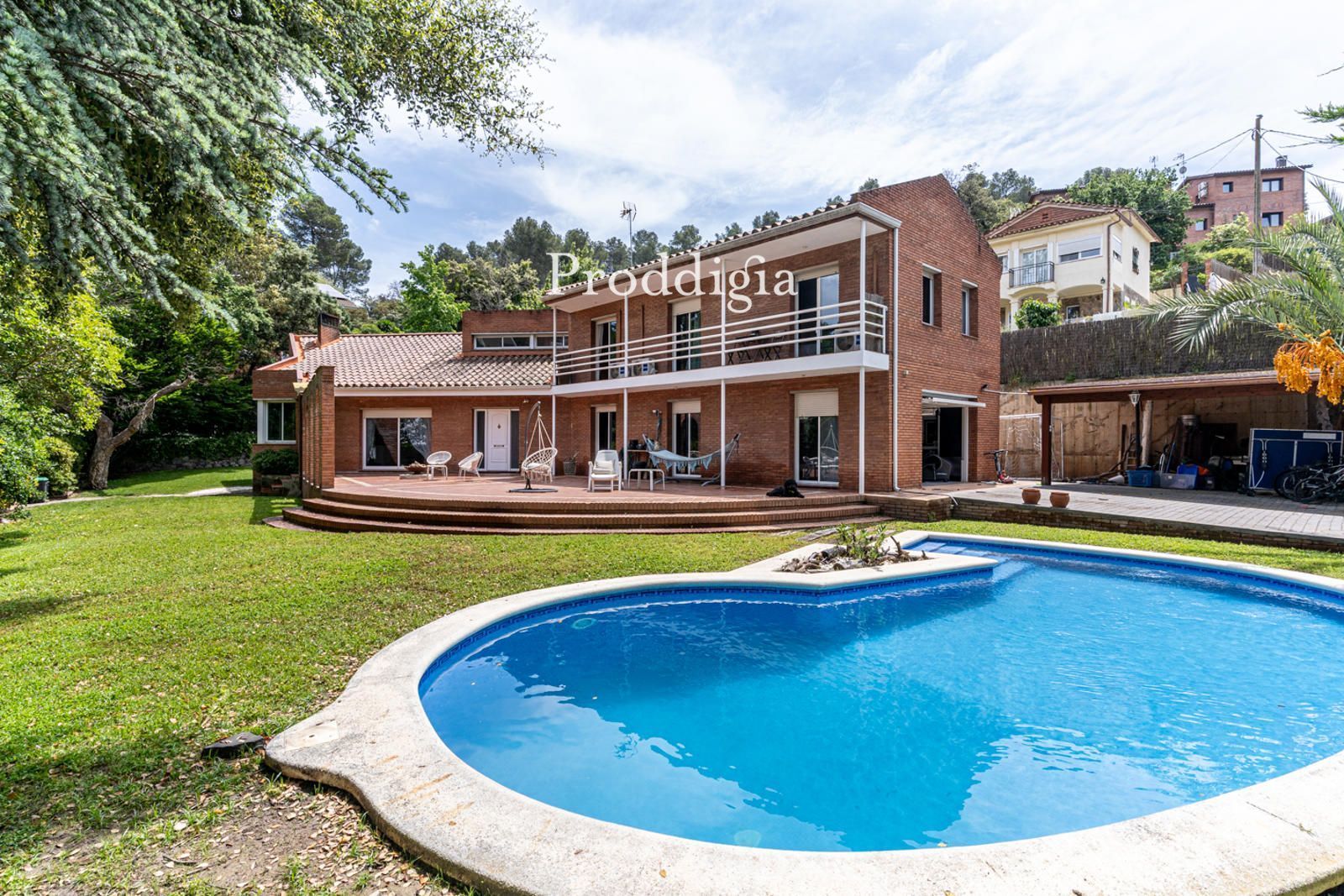 Garden of House or chalet for sale in Sant Cugat del Vallès  with Air Conditioner, Heating and Terrace
