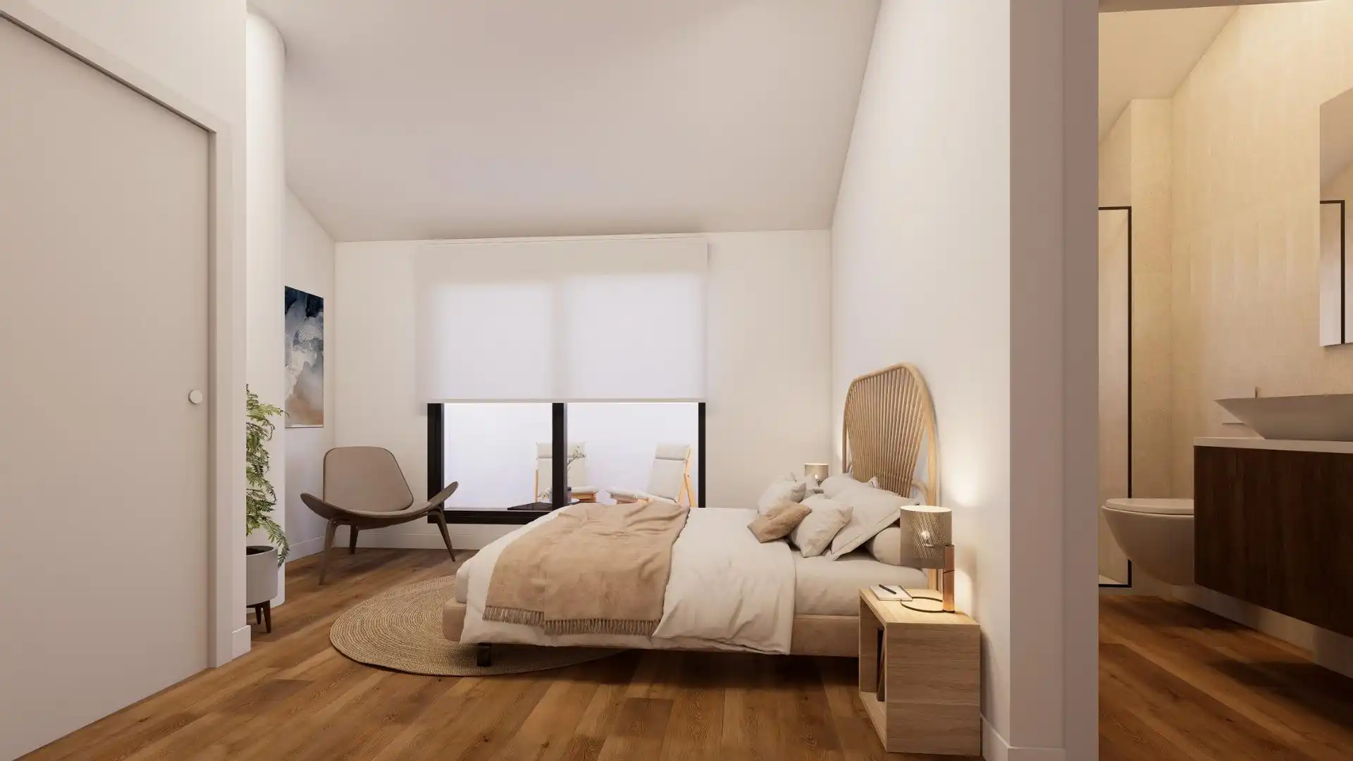 Habitación de Planta baja en venta en Jávea / Xàbia con Aire acondicionado, Jardín privado y Terraza